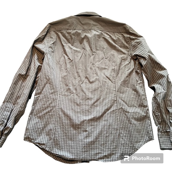 Structure Collection Mens large checkered button down - Picture 2 of 6